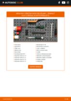 Vodič PDF po korakih za menjavo RENAULT CLIO III (BR0/1, CR0/1) Blazilnik