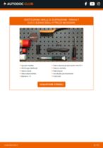 RENAULT CLIO III (BR0/1, CR0/1) Molla Ammortizzatore sostituzione: tutorial PDF passo-passo