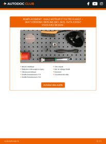 Comment effectuer un remplacement de Filtre à Huile 1.9 TDI Seat Cordoba 6K1
