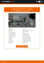 RENAULT CLIO III (BR0/1, CR0/1) Pompa Acqua + Kit Cinghia Distribuzione sostituzione: tutorial PDF passo-passo