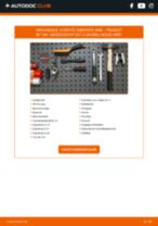 Stap-voor-stap PDF-handleidingen over het veranderen van Ssangyong Tivoli SUV Veerpootlager