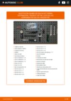 Manual de taller para 307 SW (3H) 1.4 16V en línea