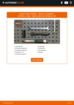 DIY-manual til udskiftning af Kileribberem i RENAULT SANDERO / STEPWAY
