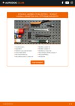 Samodzielna wymiana Drążek wspornik stabilizator tylne i przednie RENAULT - online instrukcje pdf