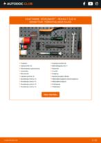 Käsiraamat PDF CLIO Grandtour (KR0/1_) 1.6 16V (KR0B) hoolduse kohta