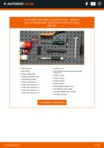 PDF manual pentru întreținere CLIO Grandtour (KR0/1_) 1.6 16V (KR0B)