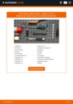 Handleiding PDF over onderhoud van CLIO Grandtour (KR0/1_) 1.6 16V (KR0B)