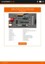 Podrobný PDF tutorial k výmene RENAULT CLIO Grandtour (KR0/1_) Pruženie