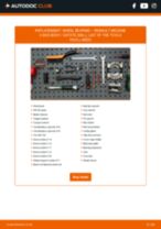 Online manual on changing Wheel bearing kit yourself on RENAULT MEGANE II Box Body / Estate (KM_)