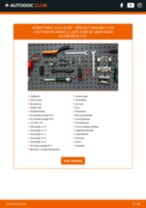 Manuel PDF til vedligeholdelse af Megane II Van / Hatchback (KM0/2_) 1.5 dCi