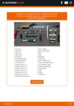Priročnik PDF o vzdrževanju Megane II Van / Hatchback (KM0/2_) 1.5 dCi