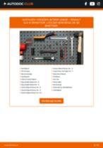 RENAULT 20 (127_) Batterie: Schrittweises Handbuch im PDF-Format zum Wechsel