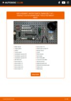Replacing Water pump + timing belt kit RENAULT CLIO: free pdf