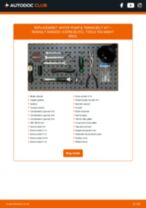 Step by step PDF-tutorial on Water Pump + Timing Belt Kit RENAULT KANGOO Express (FC0/1_) replacement