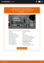 Онлайн ръководство за смяна на Ангренажен ремък и водна помпа в RENAULT MEGANE II Saloon (LM0/1_)