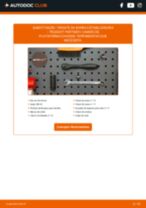 Manual online sobre a substituição de Bieleta de barra estabilizadora em PEUGEOT PARTNER Platform/Chassis