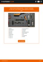 Tjek vores informative PDF undervisninger i reparation og vedligeholdelse af PEUGEOT PARTNER Box (K9)