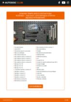 Jak wymienić Pompa wody + zestaw rozrządu AUDI A4 (8EC, B7) - instrukcje online
