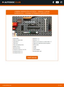 Ako vykonať výmenu: Brzdový kotouč na Logan Express (US_) 1.5 dCi