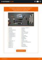 Stap-voor-stap PDF-handleidingen over het veranderen van AUDI A6 (4F2, C6) Waterpomp + Distributieriem Set