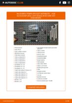 Cum se înlocuiesc și se ajustează Set curea de distribuție AUDI A6: manual pdf