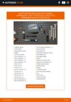 Reemplazar Kit de distribución y bomba de agua AUDI TT: pdf gratis