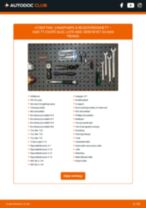 Bytte Vannpumpe + Registerreimsett AUDI gjør-det-selv - manualer pdf på nett