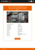 DIY-manual för byte av Vattenpumpar + Kamremssats i FORD TOURNEO CONNECT