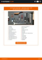 MERCEDES-BENZ C-CLASS (W203) Radlager: Schrittweises Handbuch im PDF-Format zum Wechsel