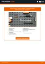 Manual online sobre a substituição de Sensor de nox em MERCEDES-BENZ C-CLASS (W203)