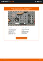 Tiešsaistes rokasgrāmata, kā pašam mainīt Eļļas filtrs uz MERCEDES-BENZ E-CLASS (W211)