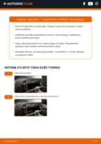 Kaip pakeisti Oro filtras, keleivio vieta mano Avensis III Sedanas (T27) 1.6 VVT-i (ZRT270_)? Išsamios instrukcijos