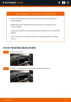 RAV4 III SUV (XA30) 2.2 D 4WD (ALA30_) Salona filtrs: kā nomainīt? Pakāpeniskas rokasgrāmatas