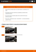 Profesionálny sprievodca výmenou súčiastky Vzduchový filter na tvojom aute Toyota Rav4 II 2.0 4WD (ACA21, ACA20)