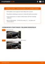 DIY-manual for utskifting av Kupefilter i TOYOTA ECHO 2006