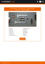 DIY MERCEDES-BENZ change Combination Rearlight Bulb - online manual pdf