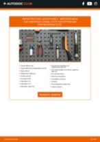 Ρίξε μια ματιά στα ενημερωτικά PDF οδηγιών συντήρησης και επισκευών MERCEDES-BENZ CLK Convertible (A208)