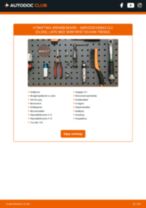 DIY-manual for utskifting av Bremseskiver i MERCEDES-BENZ CLC 2011
