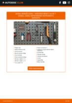 Kā nomainīt aizmugurējie un priekšējie Bremžu disks MERCEDES-BENZ C-CLASS Estate (S202) - instrukcijas tiešsaistes