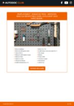 Changement Disques De Frein arrière MERCEDES-BENZ CLK Convertible (A209) : guide pdf