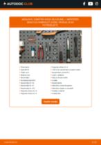 Vodič PDF po korakih za menjavo MERCEDES-BENZ CLK Convertible (A209) Blazilnik