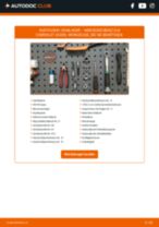 MERCEDES-BENZ CLK Convertible (A209) Domlager: Schrittweises Handbuch im PDF-Format zum Wechsel