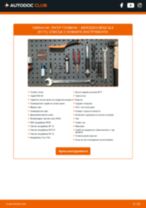 Професионалното ръководство за смяна на Накрайник на напречна кормилна щанга на SLK R171 200 Kompressor (171.442)