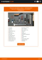 Priročnik PDF o vzdrževanju SLK (R171) 200 Kompressor (171.445)