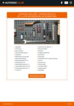 MERCEDES-BENZ SLK (R171) Radlager: Schrittweises Handbuch im PDF-Format zum Wechsel
