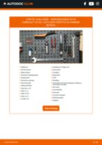DIY-manual för byte av Hjullager i MERCEDES-BENZ 111-serie