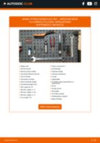 Tiešsaistes rokasgrāmata, kā pašam mainīt Riteņa rumbas gultnis uz MERCEDES-BENZ CLK Convertible (A209)