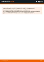 MERCEDES-BENZ C-CLASS Estate (S202) első és hátsó Kerékcsapágy cseréje: javítási kézikönyv pdf