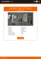 Online manual til udskiftning på egen hånd af Sporstangkugle på MERCEDES-BENZ E-Klasse Pritsche / Fahrgestell (VF211)