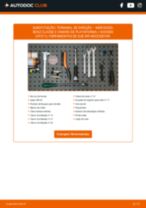 Manual online sobre a substituição de Ponteiras de direção em MERCEDES-BENZ E-Klasse Pritsche / Fahrgestell (VF211)